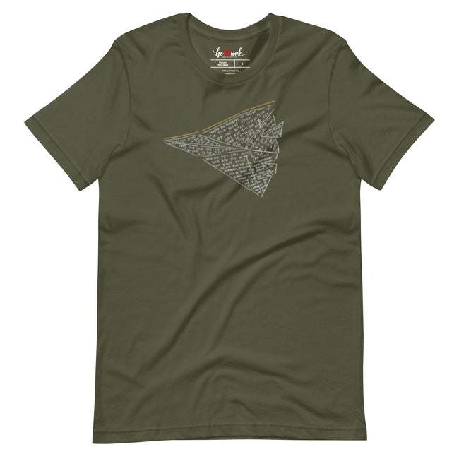 Paper Airplane Prayer for the IDF Short Sleeve Tee