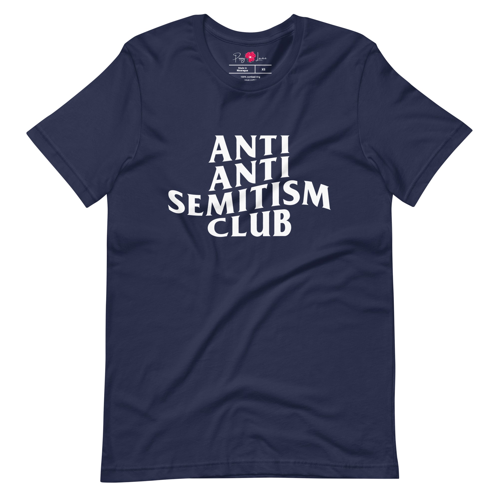 Anti-Antisemitism Club Unisex Short Sleeve Tee