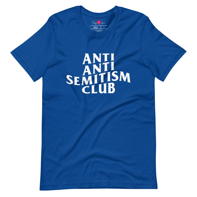 Anti-Antisemitism Club Unisex Short Sleeve Tee