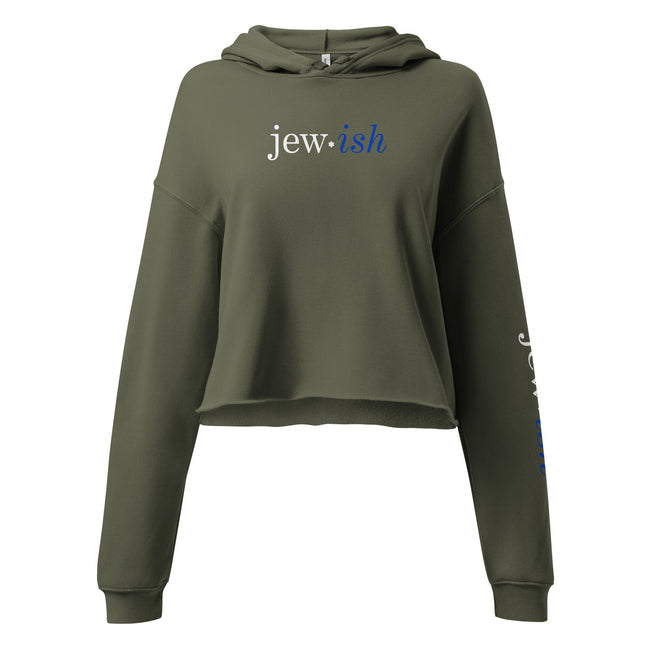Jew-ish Women's Crop Hoodie