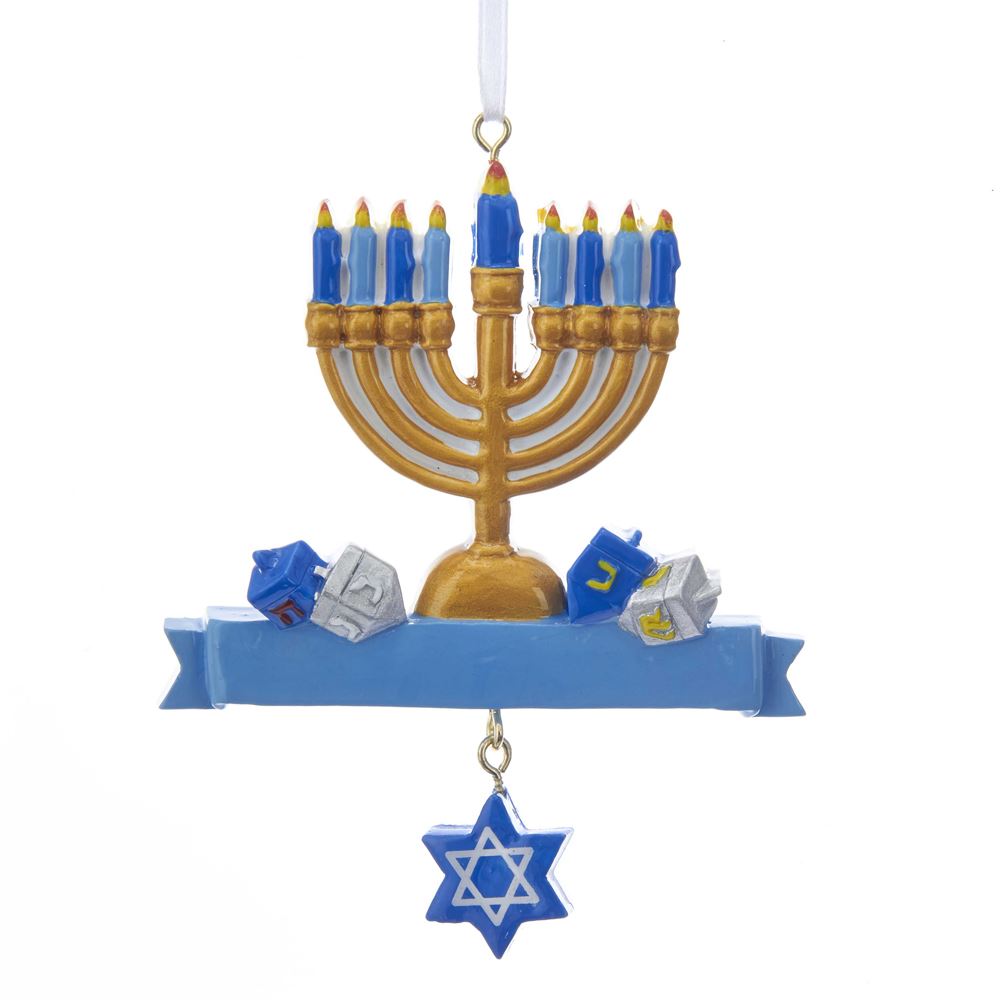 Resin Hanukkah Ornament