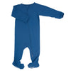 Zipper Footie Captain Blue